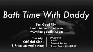 DDLG Roleplay: Bath Time With Gentle Pa   Deep Romantic Fucking [Erotic Audio for Women]